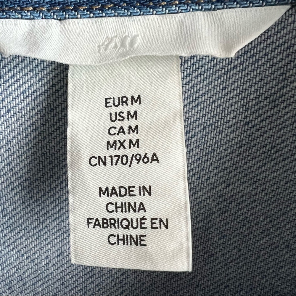 Denim snap Button-Up Shacket - Picture 7 of 7